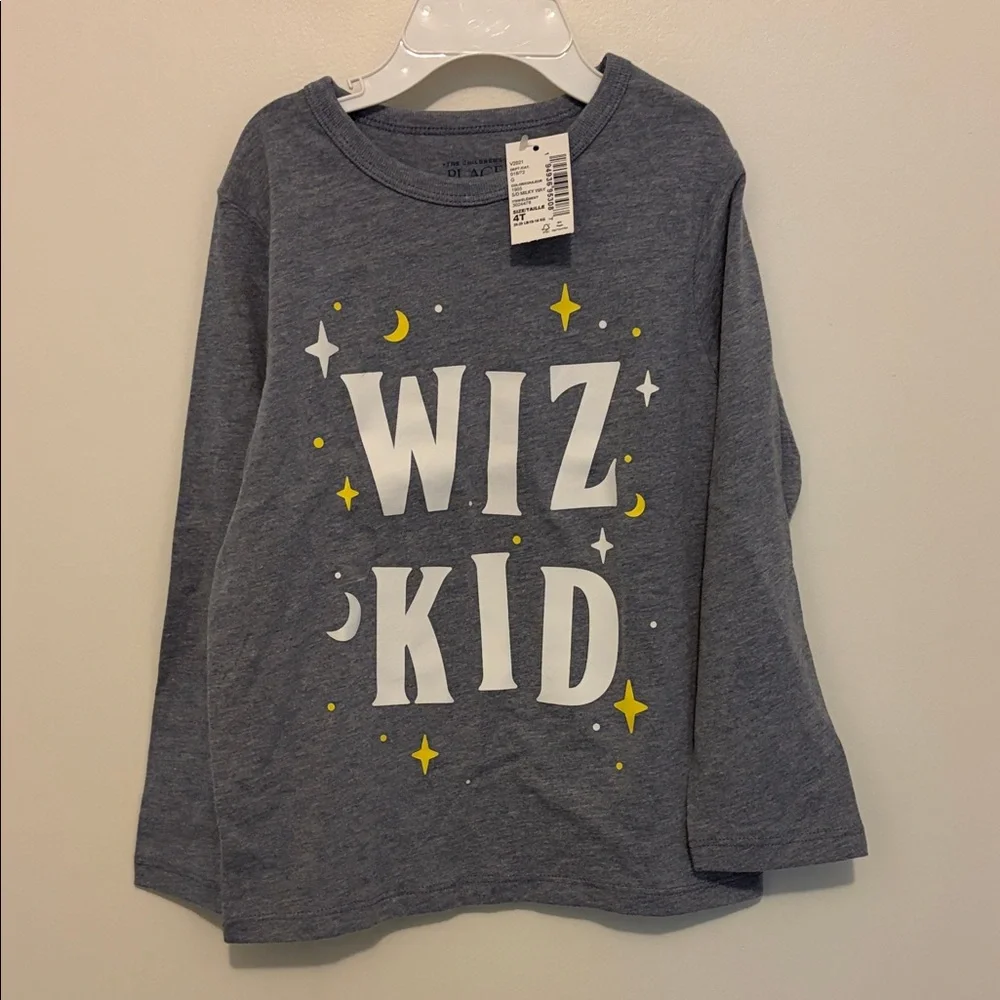 The children’s place Gray Wiz Kid Long Sleeve Shirt